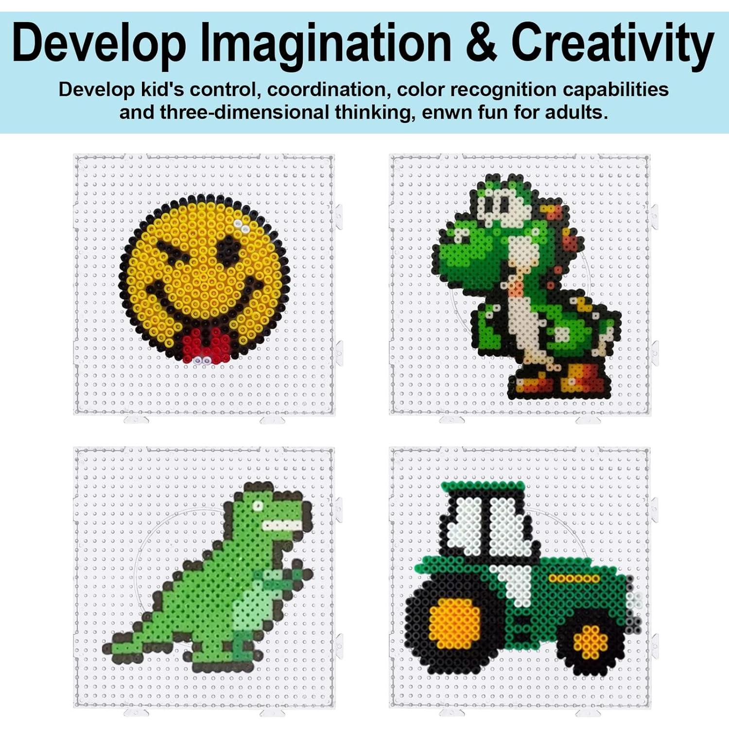 Conjunto de Tableros de Perlas de Fusión Phinus 6 PCS 14.7 cm