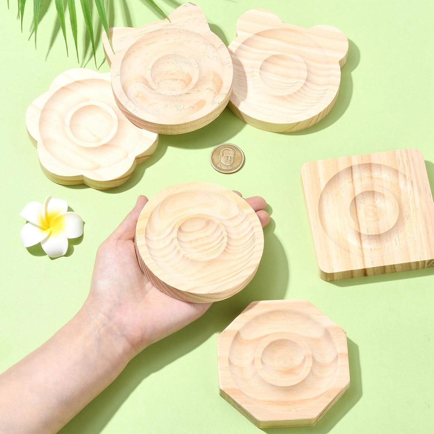 Bandejas de Madera para Pulseras DanLingJewelry 6 Piezas