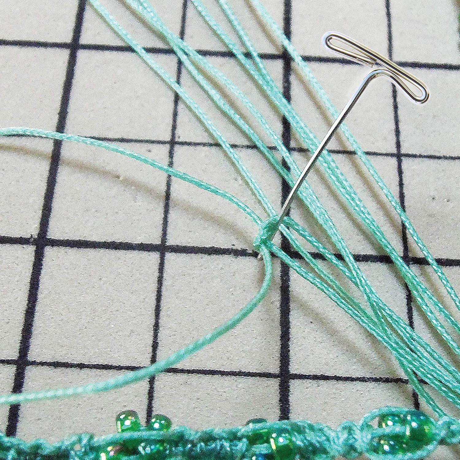 Combo Mini Macrame The Beadsmith - Tablero 19.1 x 26.7 cm + 40 Pines