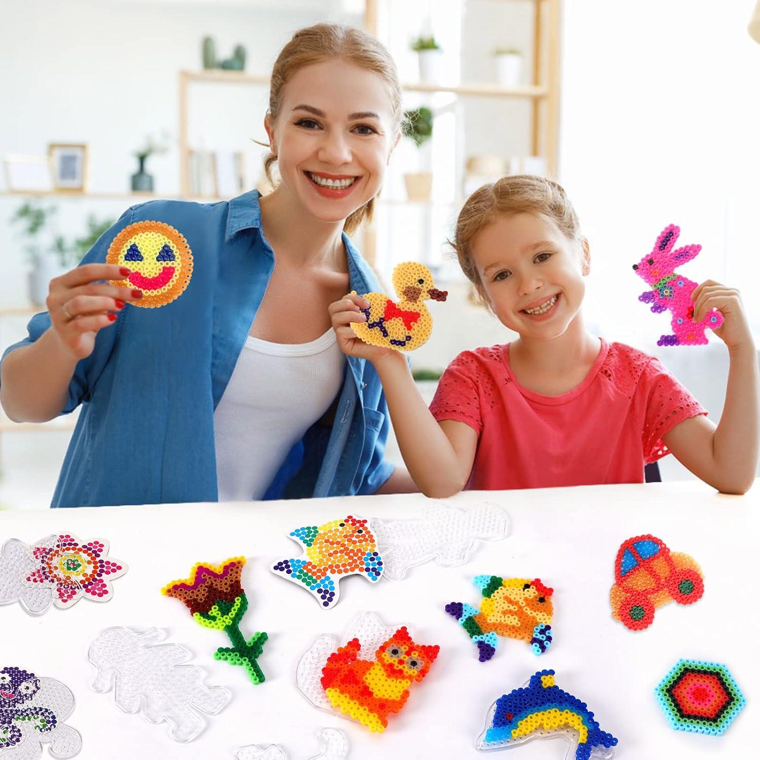 20 Tableros de Perlas de Fusión AUGSUN para Manualidades Niños