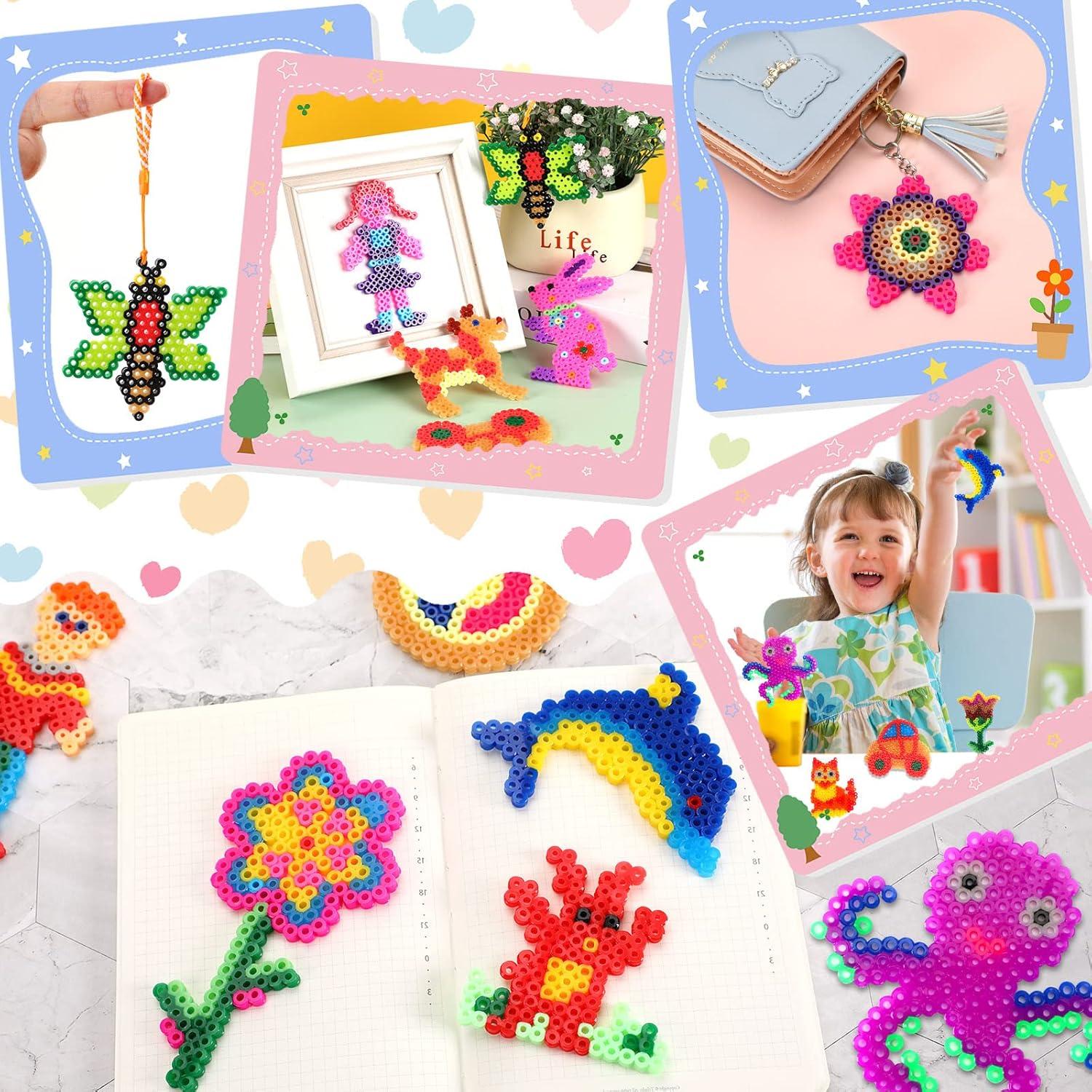 20 Tableros de Perlas de Fusión AUGSUN para Manualidades Niños