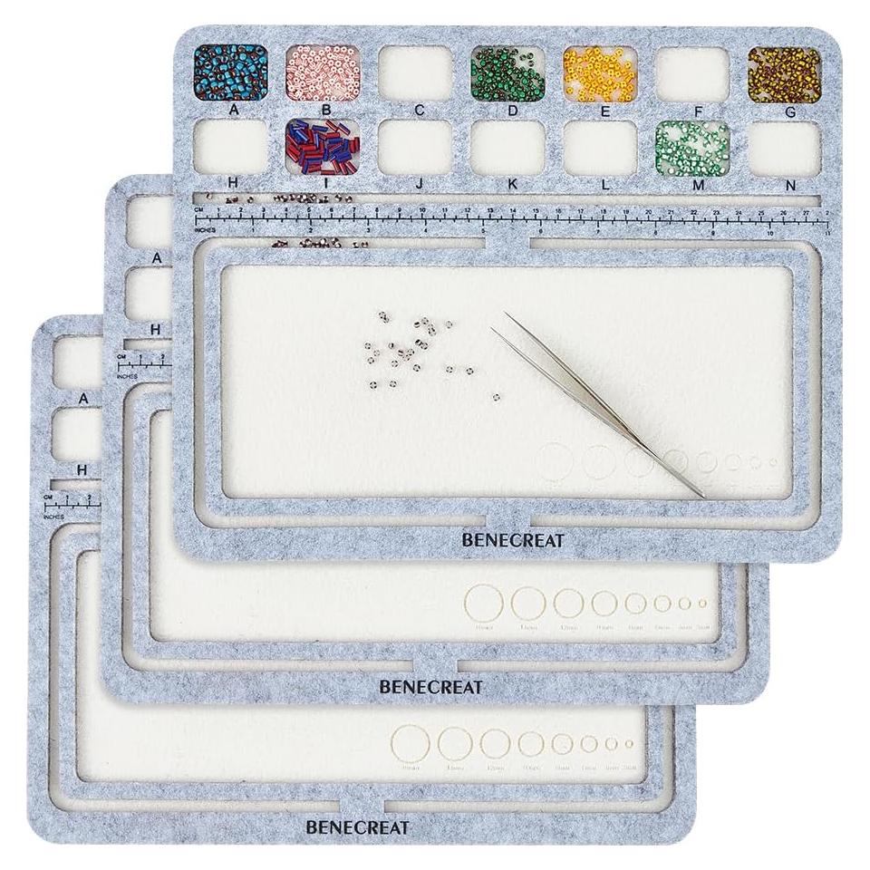 Tableros de Fieltro Rectangulares BENECREAT 30x24cm 3Pcs