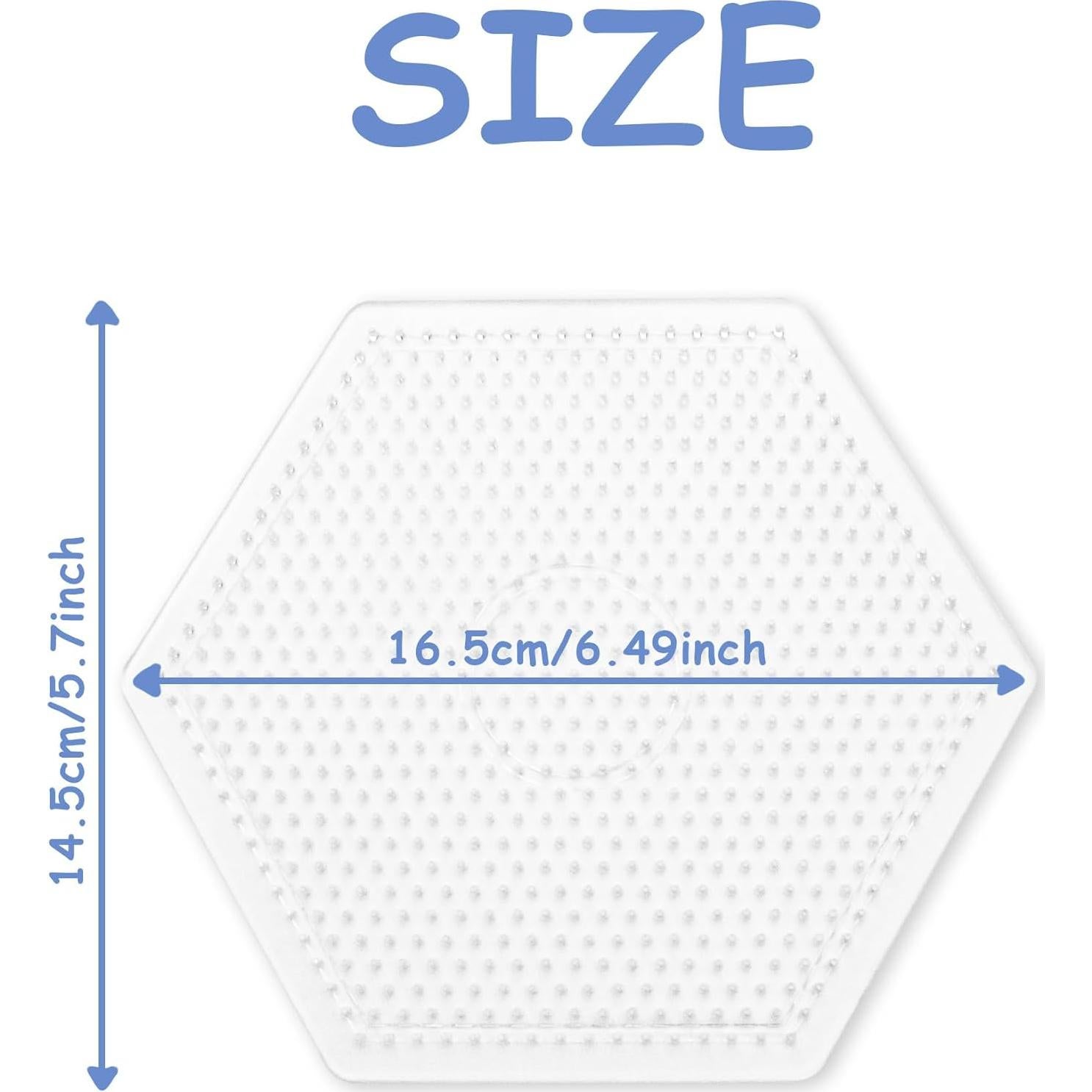 Kits de Tableros de Perlas de Fusión Krastmon 4 Piezas 16.5 cm