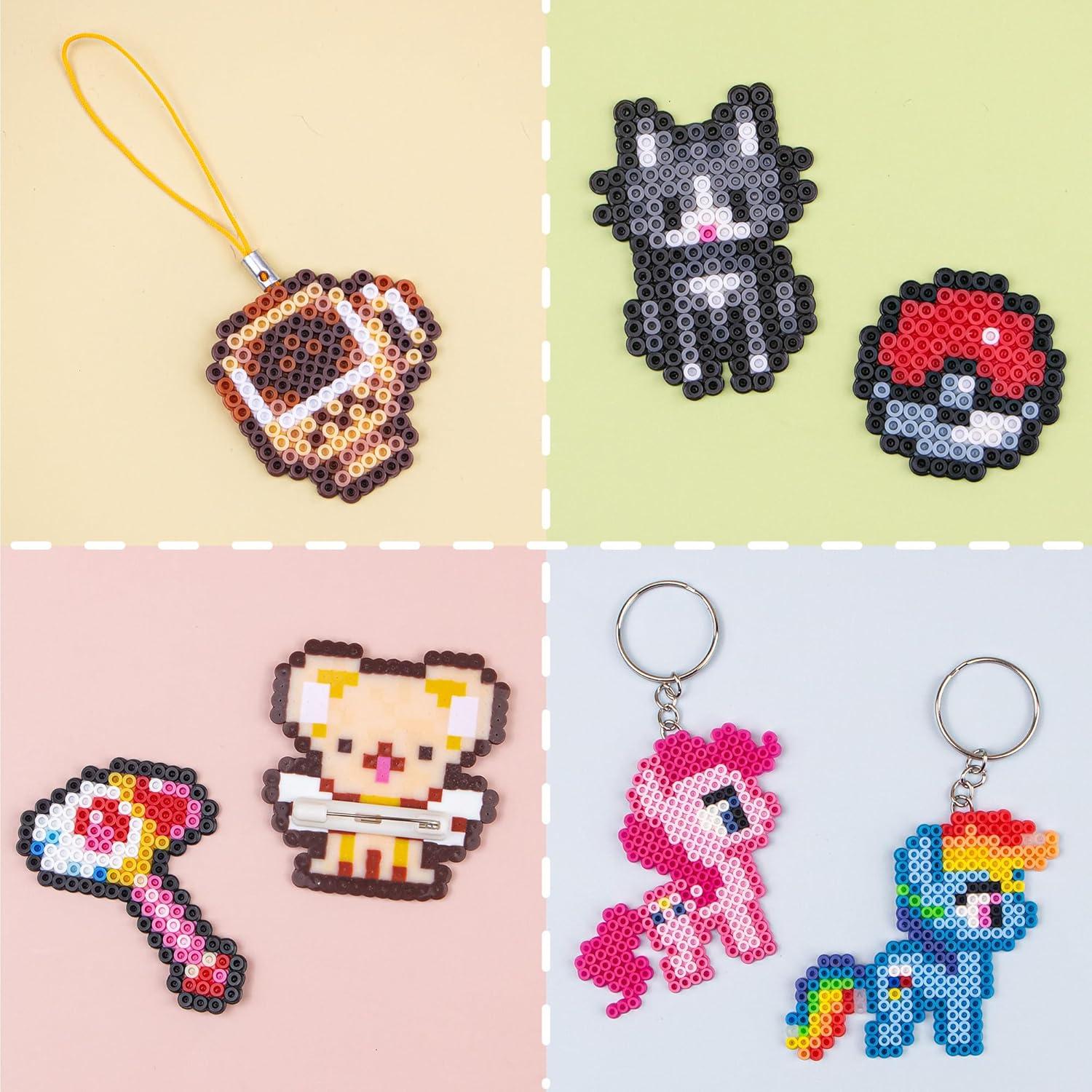 Kits de Tableros de Perlas de Fusión Krastmon 4 Piezas 16.5 cm