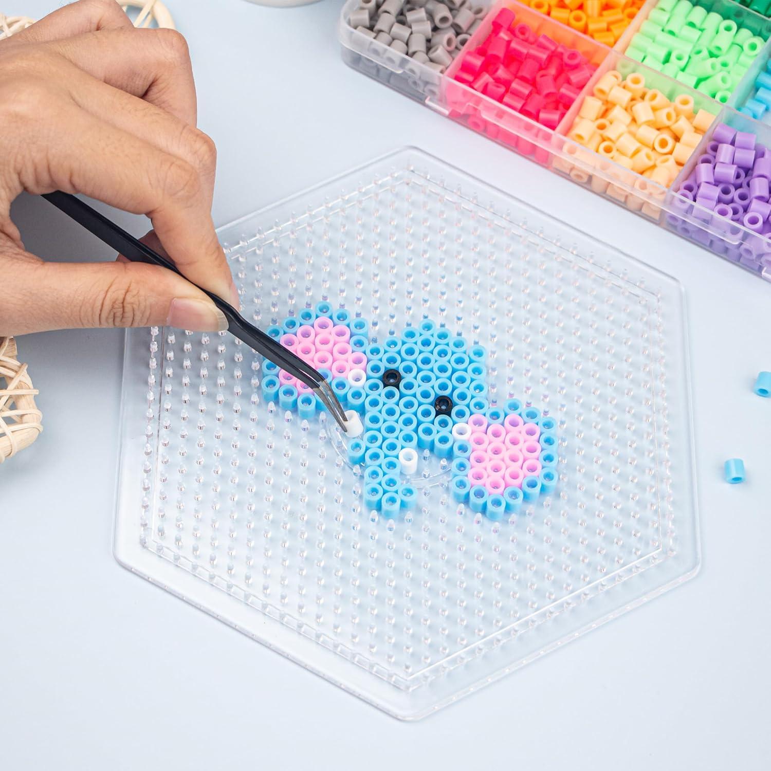 Kits de Tableros de Perlas de Fusión Krastmon 4 Piezas 16.5 cm