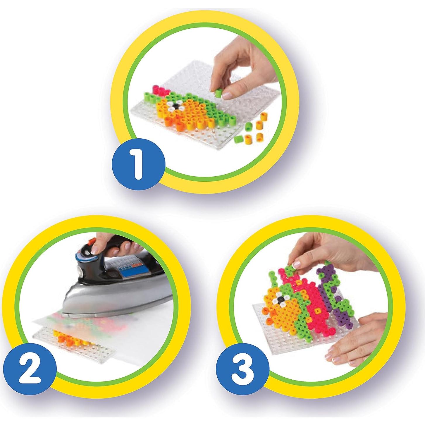 Tableros de Perforación Perler Biggie Beads 3 pcs 26.7x19.1 cm