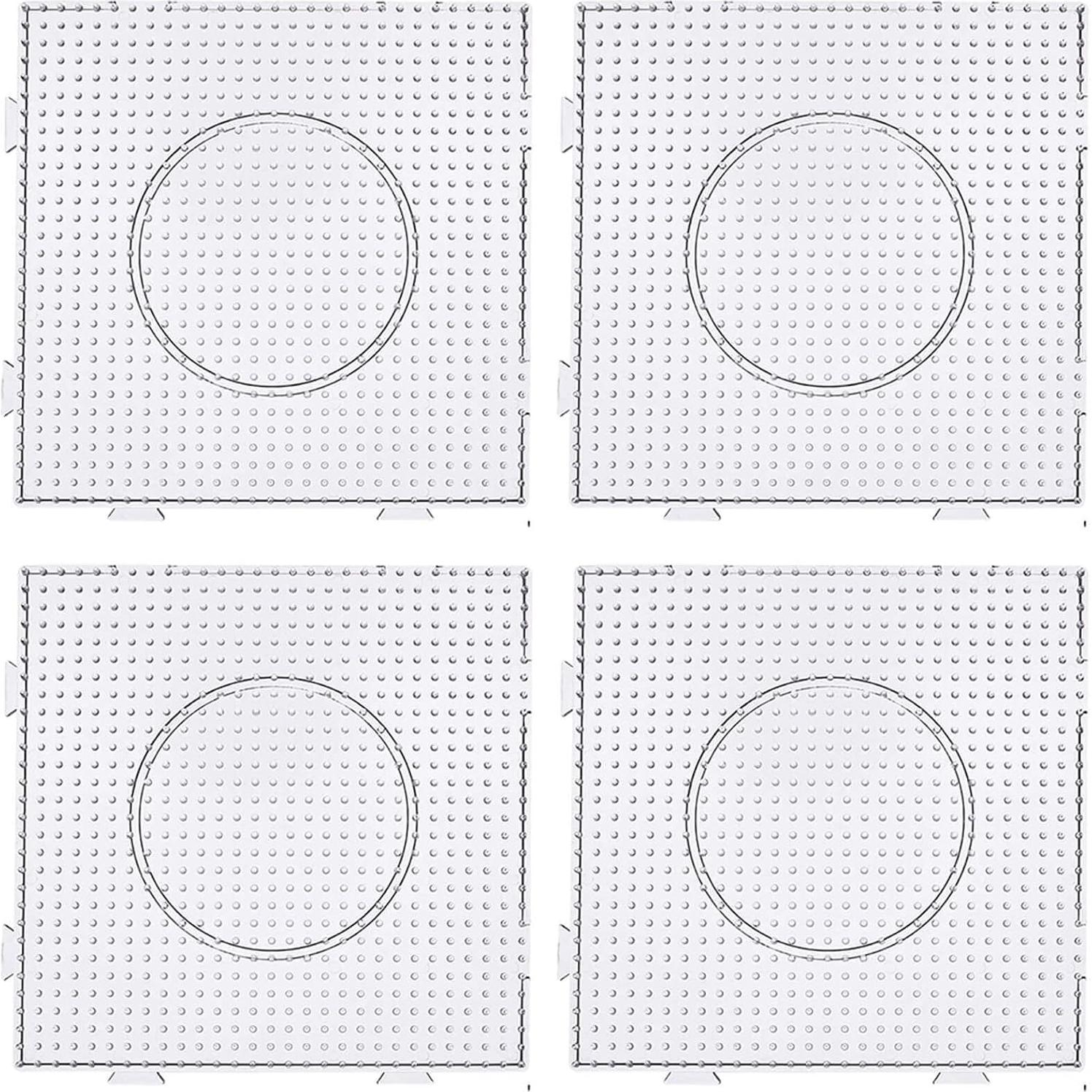 Kits de Tableros de Perlas de Fusión BANCHELLE 15x15 cm 4 PCS