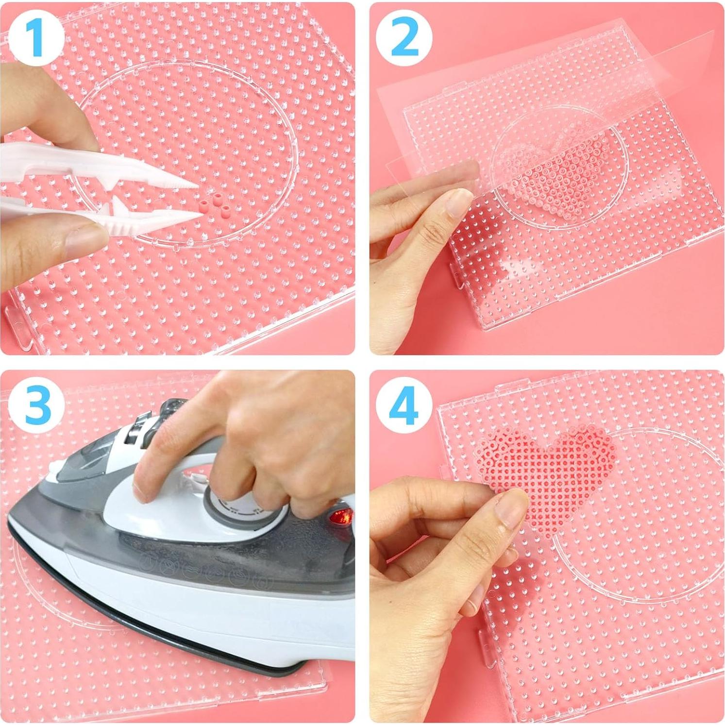 Tableros de Cuentas de Fusión Butterfunny 9 Piezas 5 cm