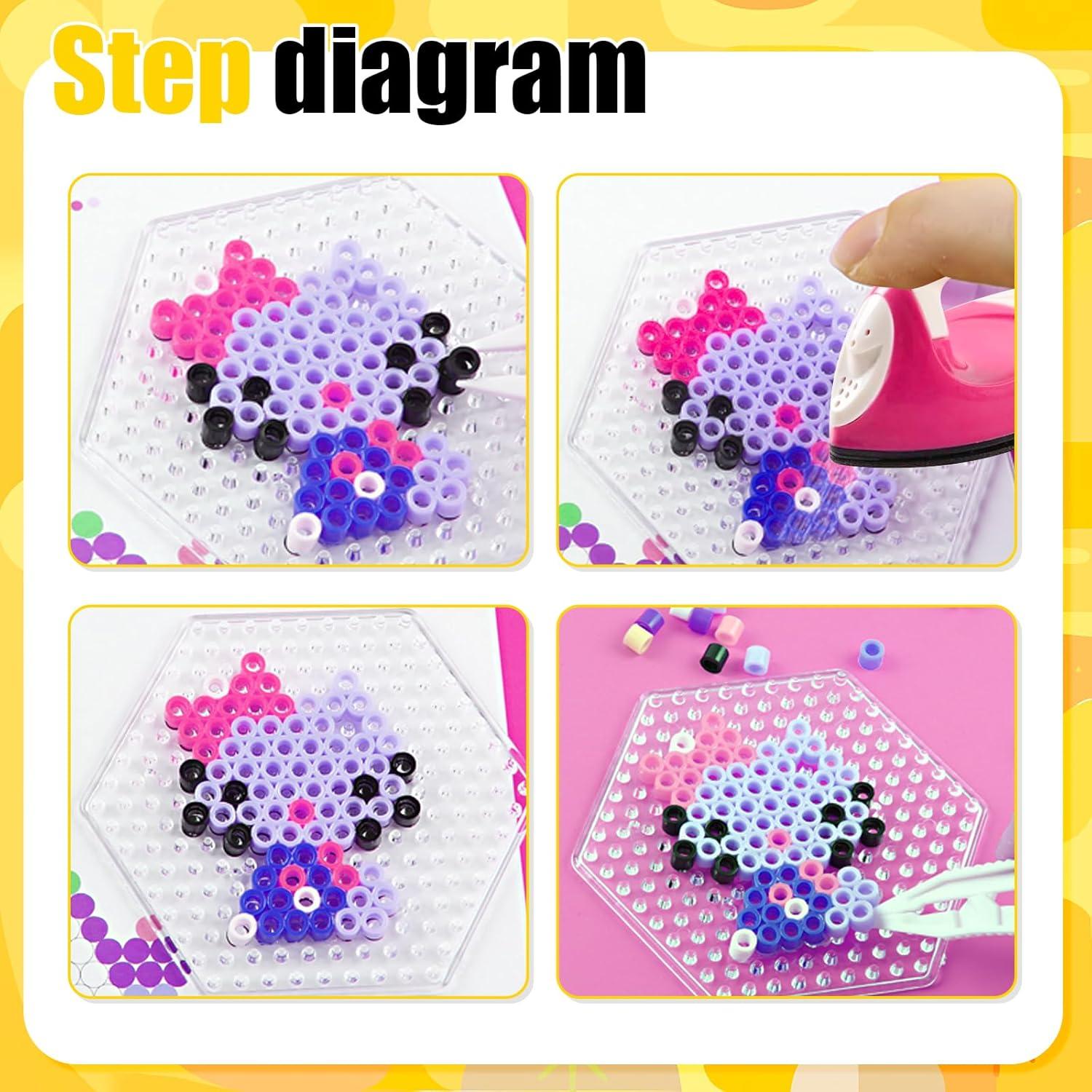 Set de Tableros de Perlas de Fusión BILLIOTEAM 10 Piezas