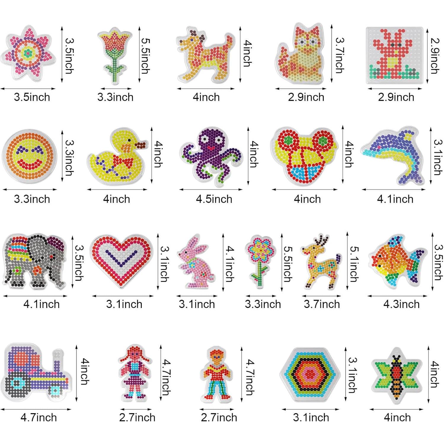 Kit de Manualidades BANCHELLE 21 Tableros de Perlas 5 mm