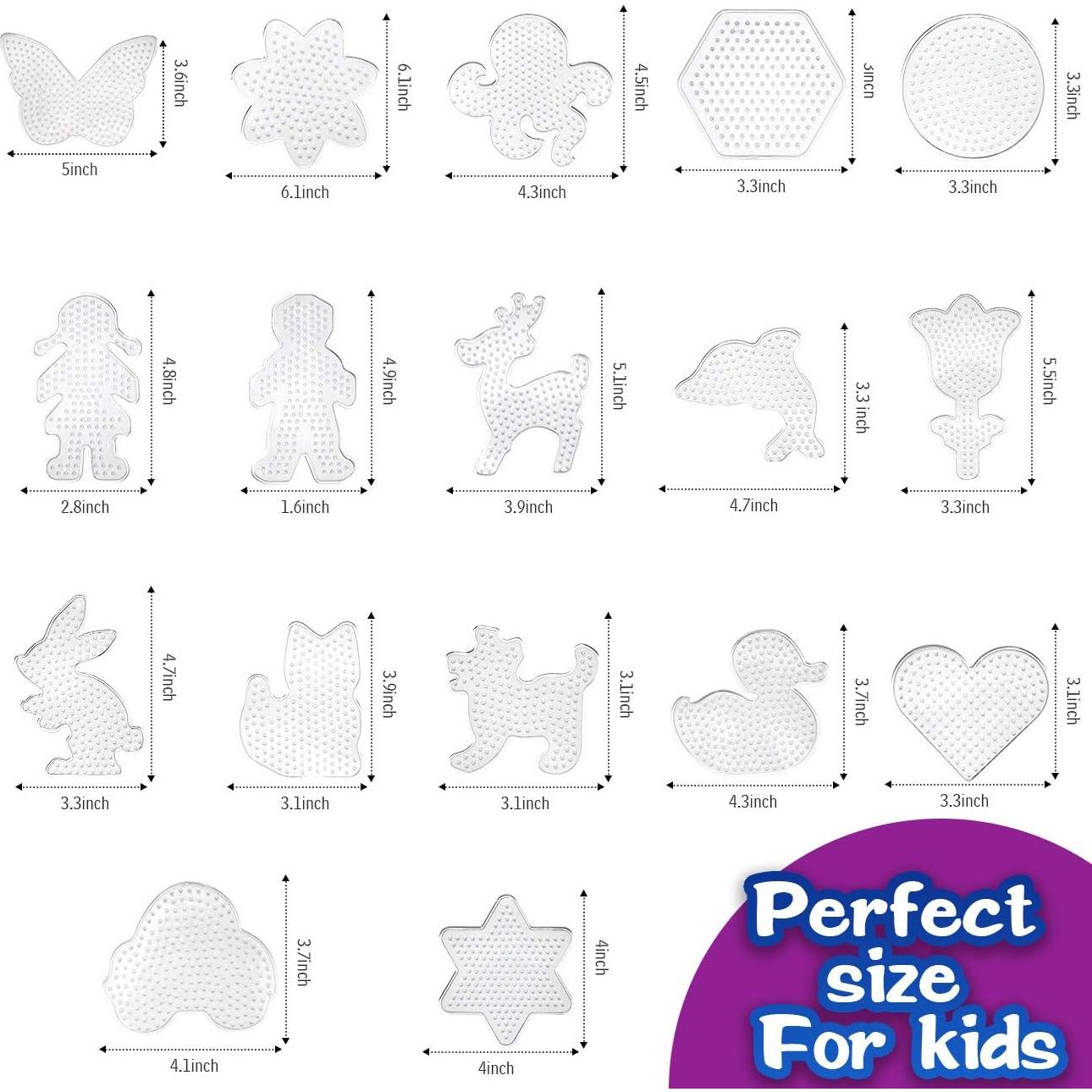 Kit de Manualidades Hifunwu 20 PCS Perlas de Fusión 5mm