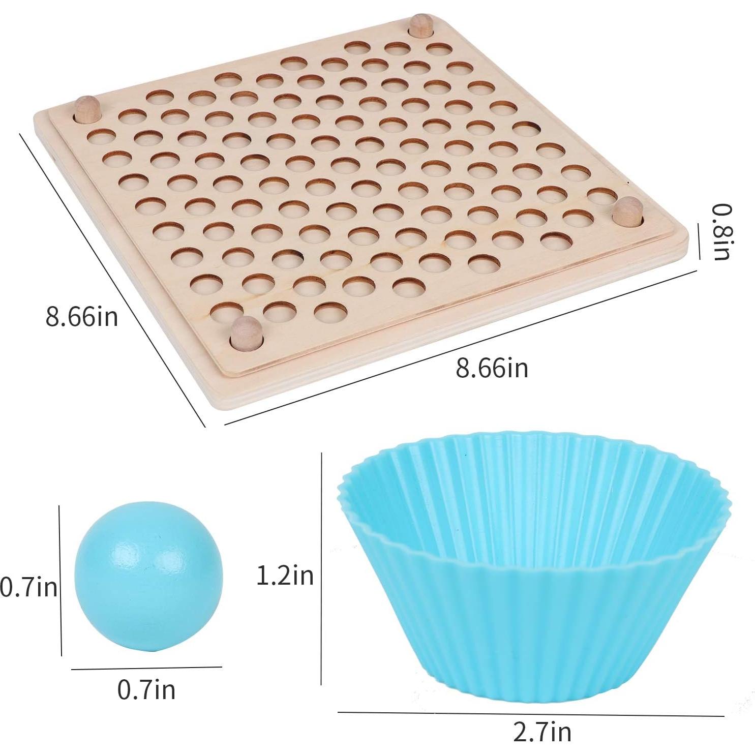 Juego de Clasificación de Colores y Formas QZMTOY - Juguete Montessori