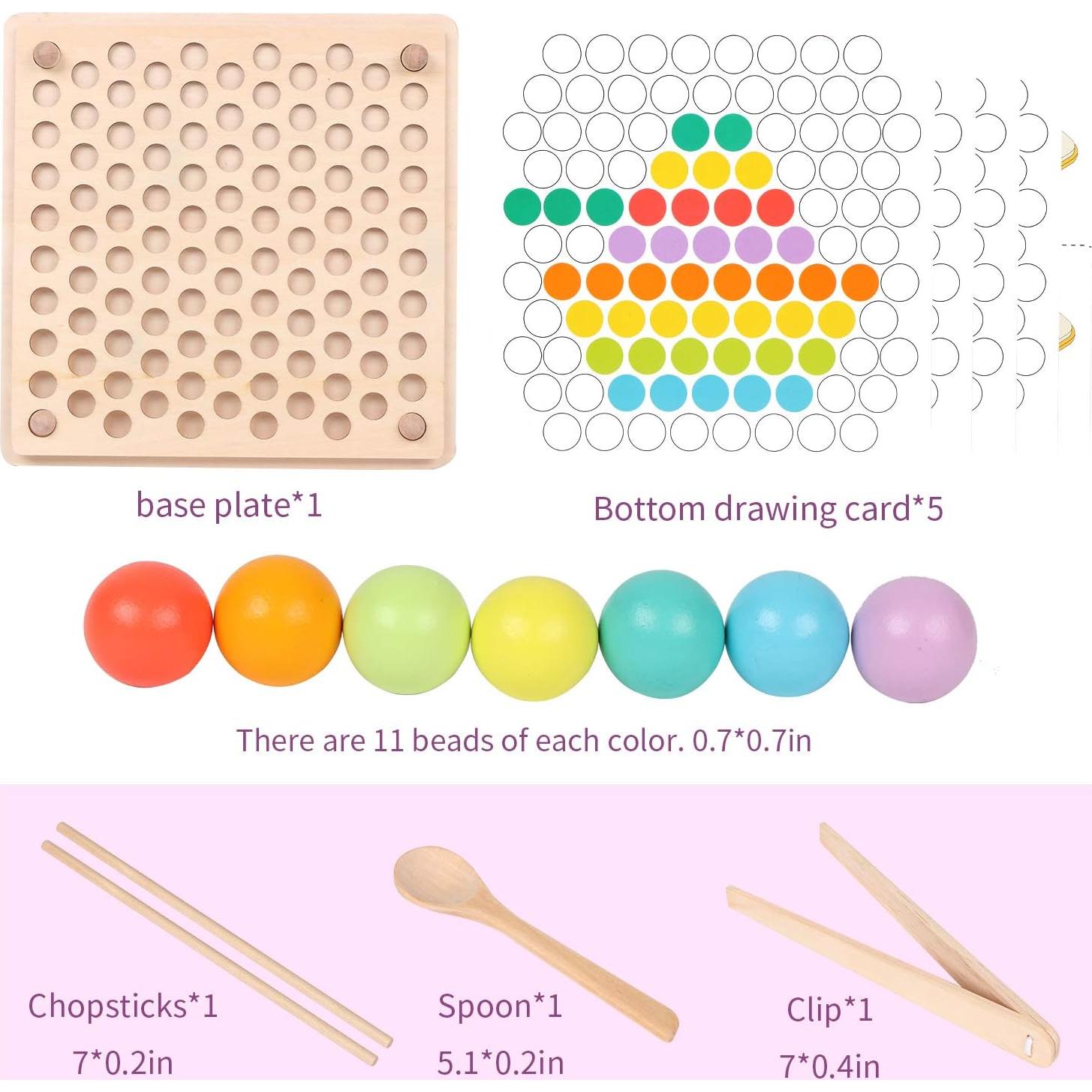 Juego de Clasificación de Colores y Formas QZMTOY - Juguete Montessori