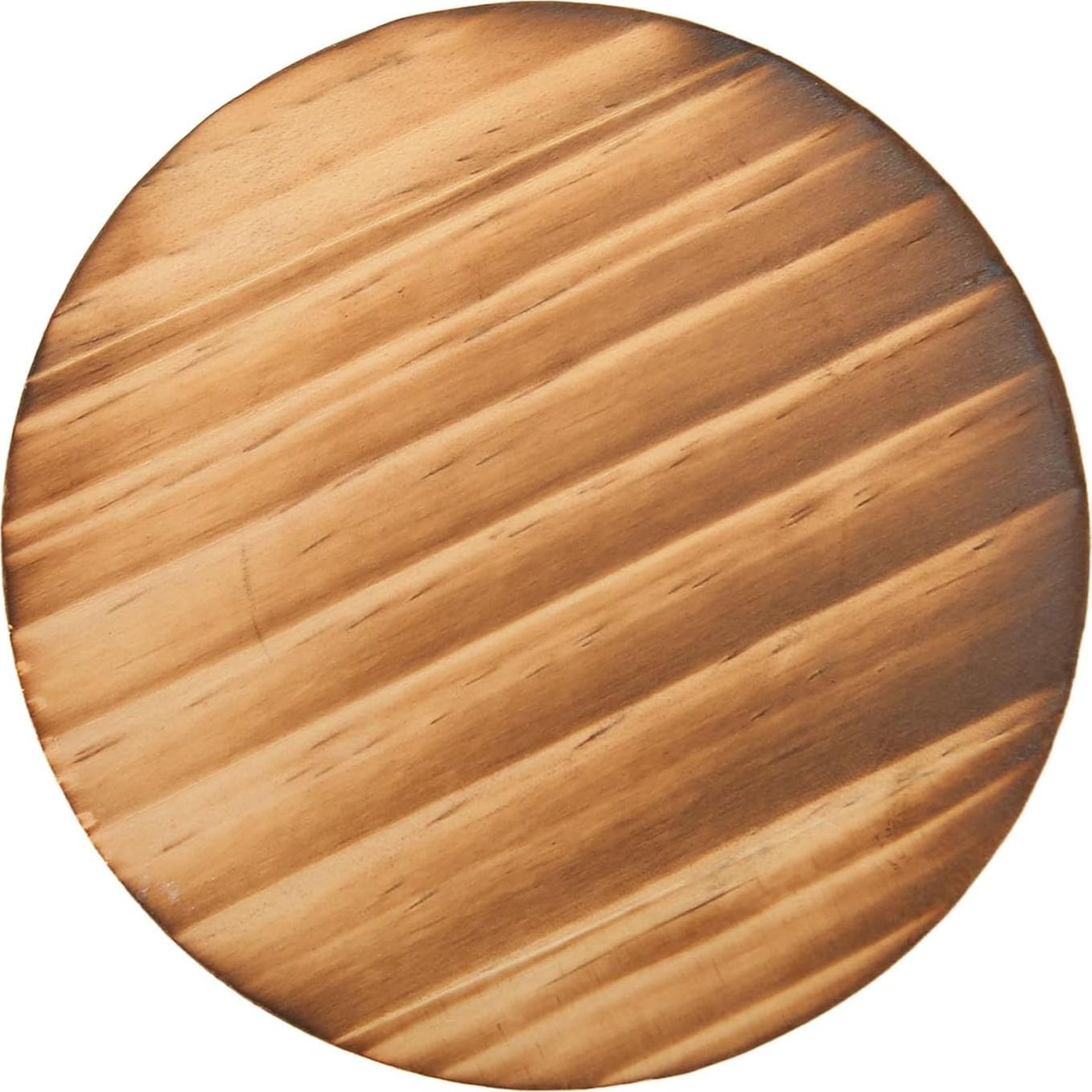 Bandeja de Exhibición de Pulseras de Madera Redonda 4 Piezas