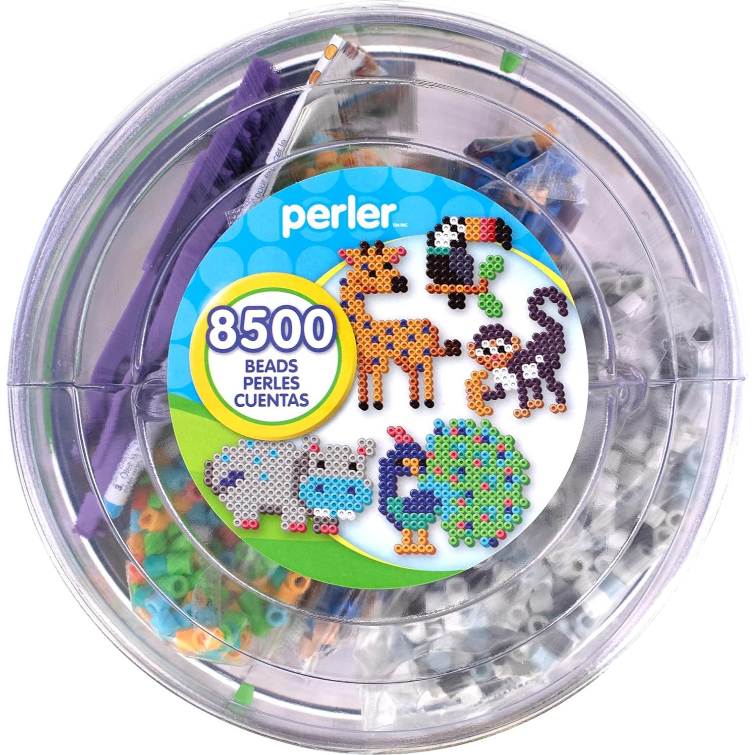 Cubo de Actividad Perler Día en el Zoológico 8504 Piezas