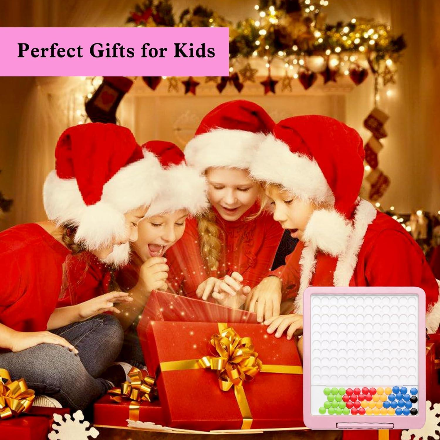 Tableta de Dibujo Magnético Caruras Rosa 20.6x20.6 cm