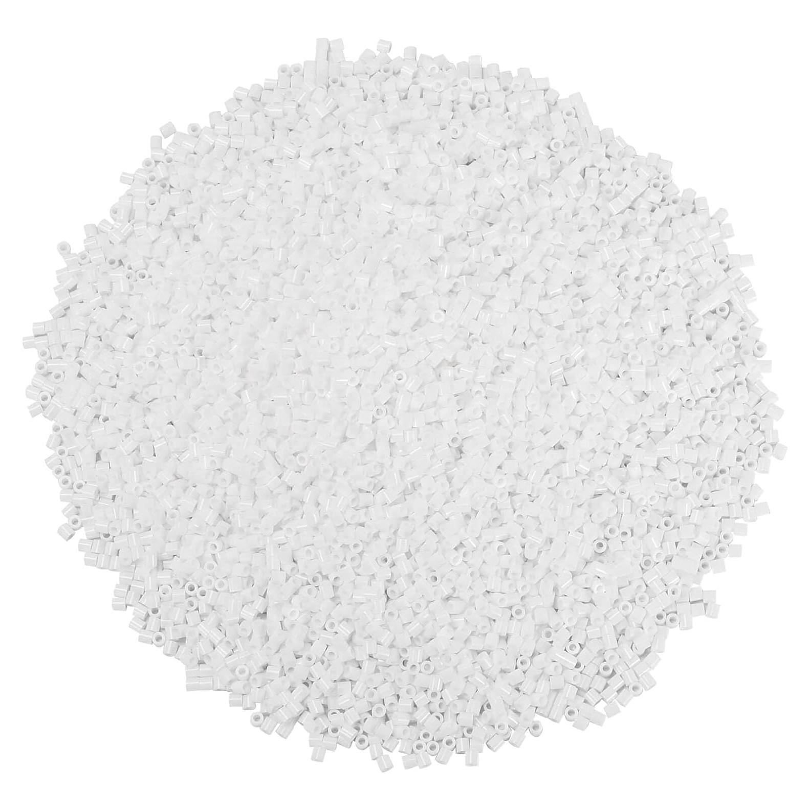 Perlas Fundibles BANCHELLE 7000 PCS 5 mm Plástico Blanco