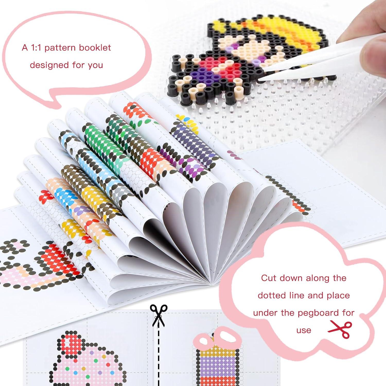 Kit de Perlas de Fusión QUEFE 15000 Piezas 72 Colores 5mm