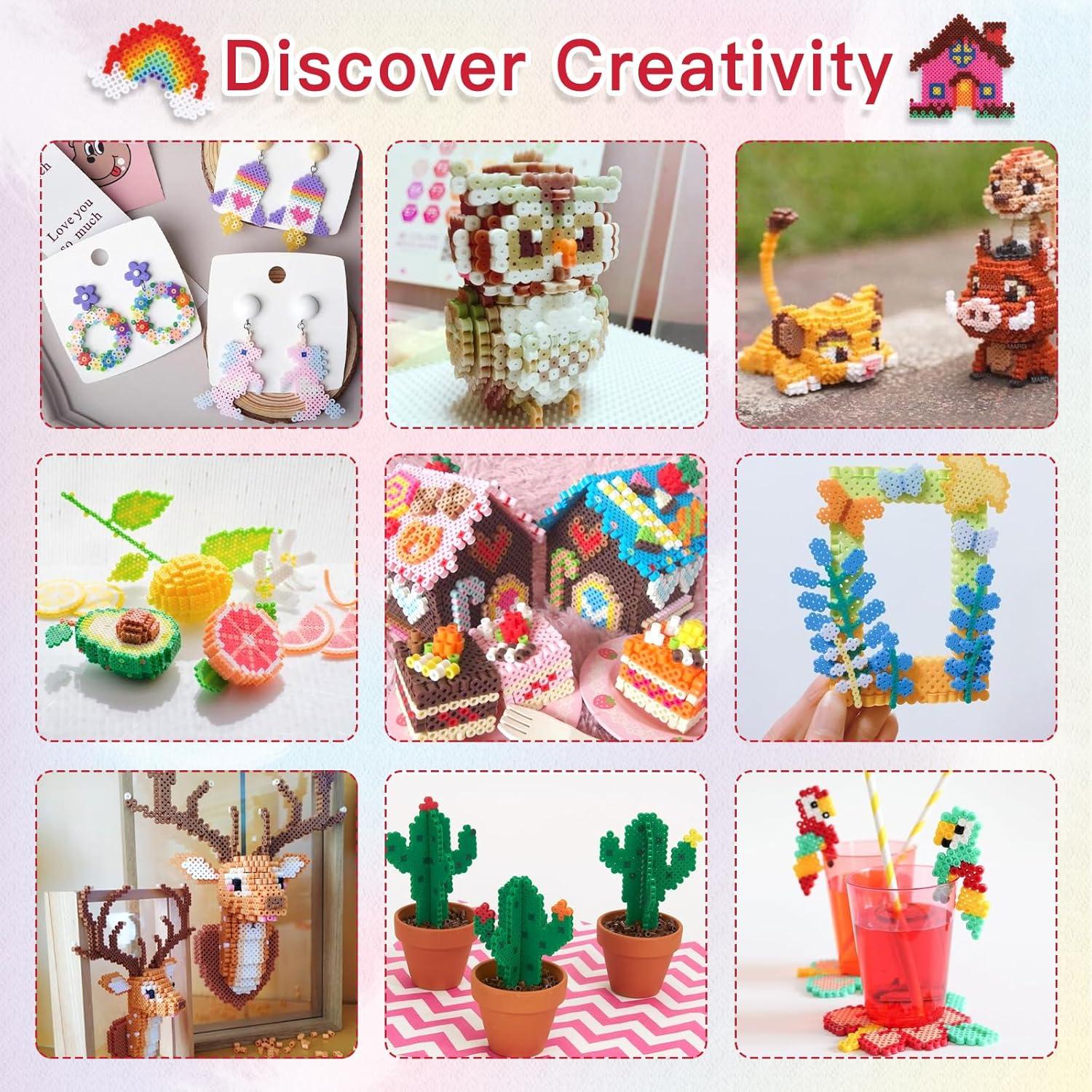 Kit de Perlas de Fusión QUEFE 15000 Piezas 72 Colores 5mm