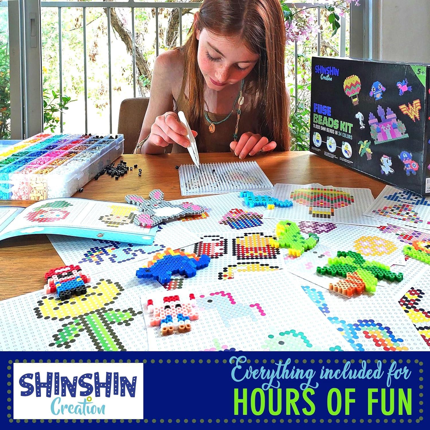 Kit de Cuentas de Fusión XL Shinshin Creation - 11000 Piezas