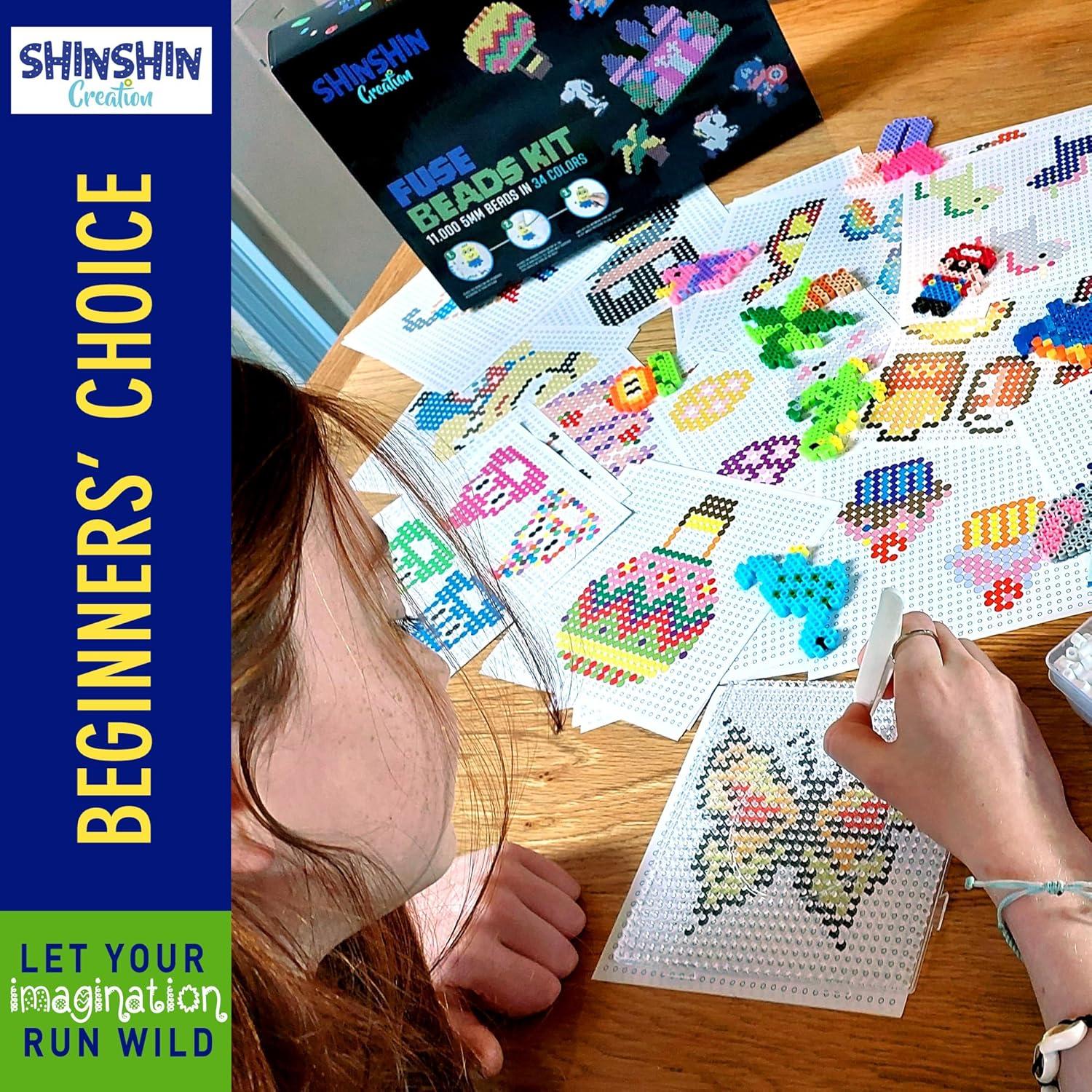 Kit de Cuentas de Fusión XL Shinshin Creation - 11000 Piezas