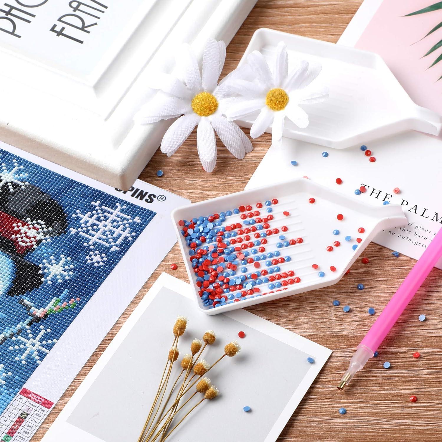 20 Bandejas de Clasificación de Perlas FEBSNOW 9.7x5.6 cm