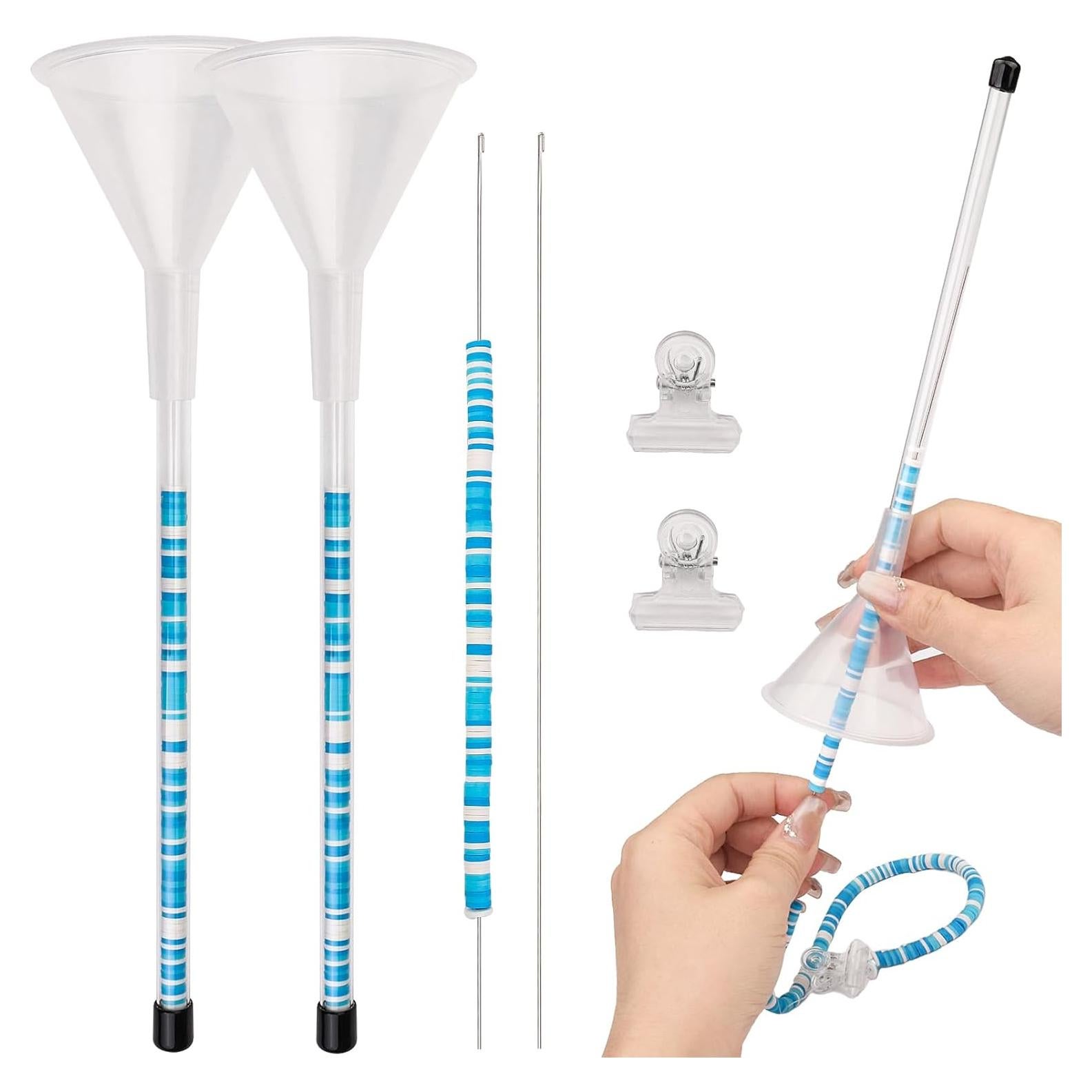 Kit de Embudos y Agujas para Cuentas de Arcilla FOWSRHRG