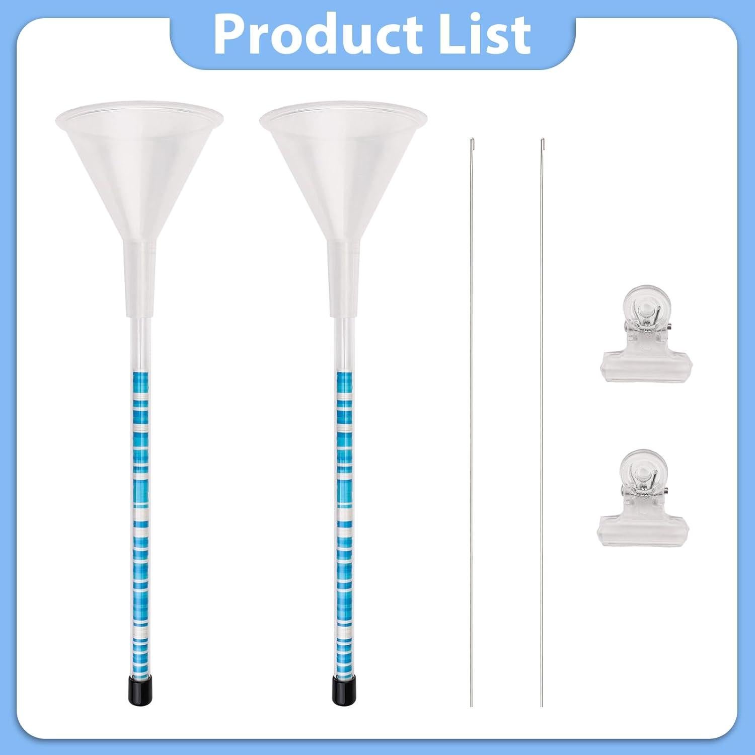 Kit de Embudos y Agujas para Cuentas de Arcilla FOWSRHRG