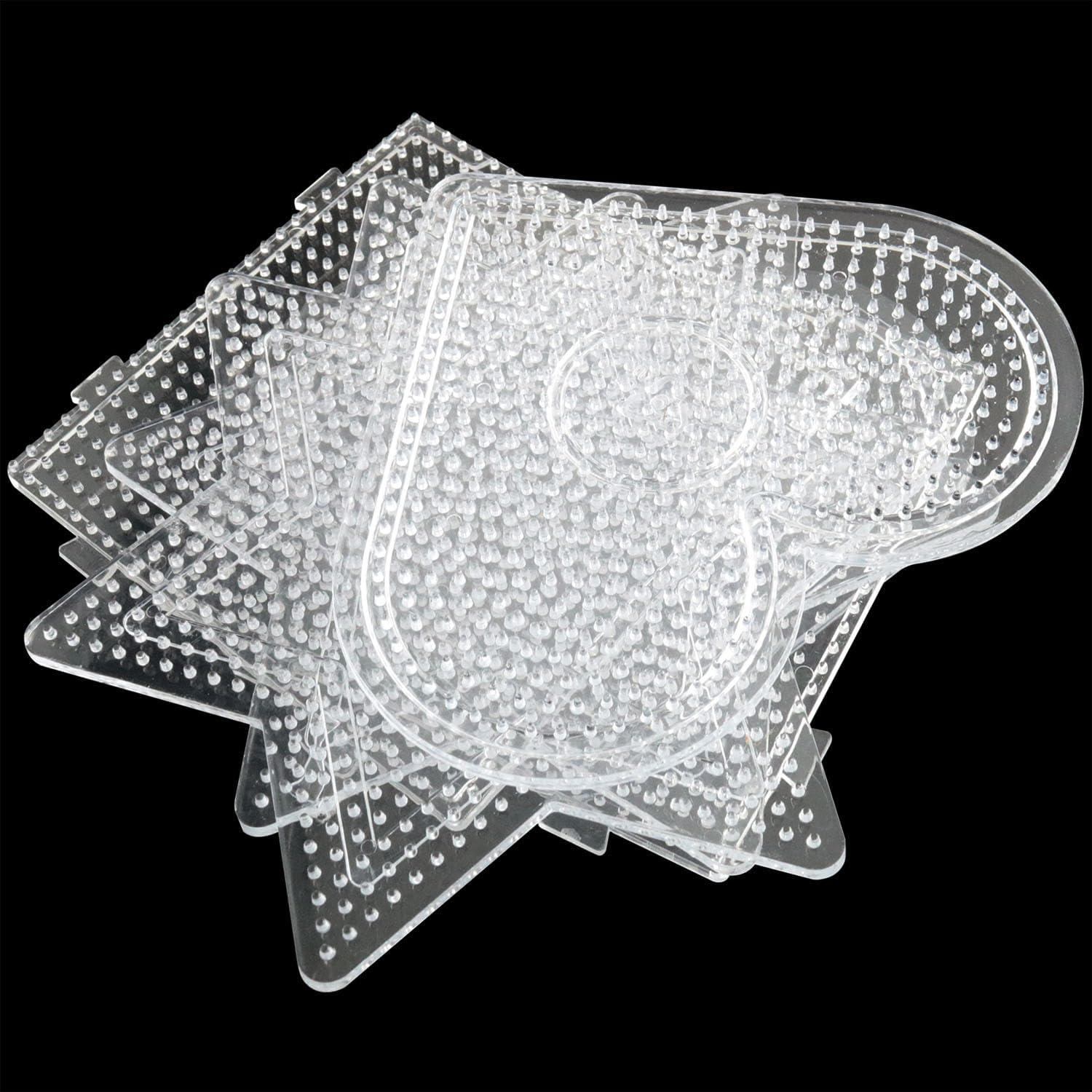 Juego de Tableros de Perlas Fusionadas DGZZI 6 Piezas 2.6mm