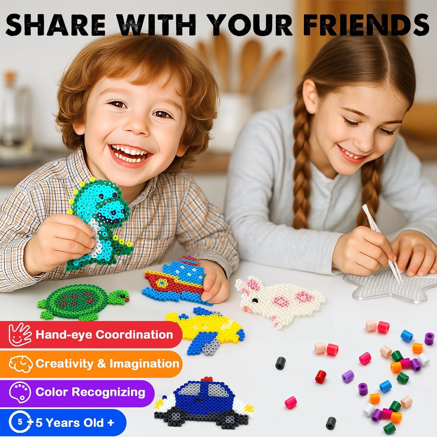 Kit de Perlas de Fusión FUNZBO 13200 pcs con Tableros