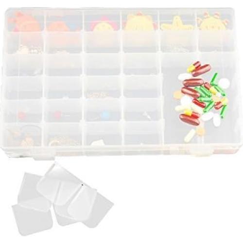 Organizador de Joyería JDYYICZ Transparente 36 Compartimentos