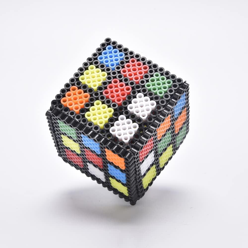 Perlas Fusibles 5MM ZLLBTMO 4400pcs Blancas y Negras