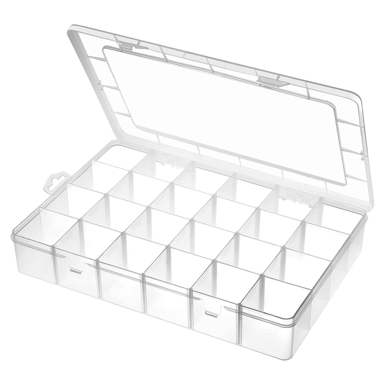 Caja Organizadora Plástica Gbivbe 24 Rejillas 35.6x23.6x6.1 cm