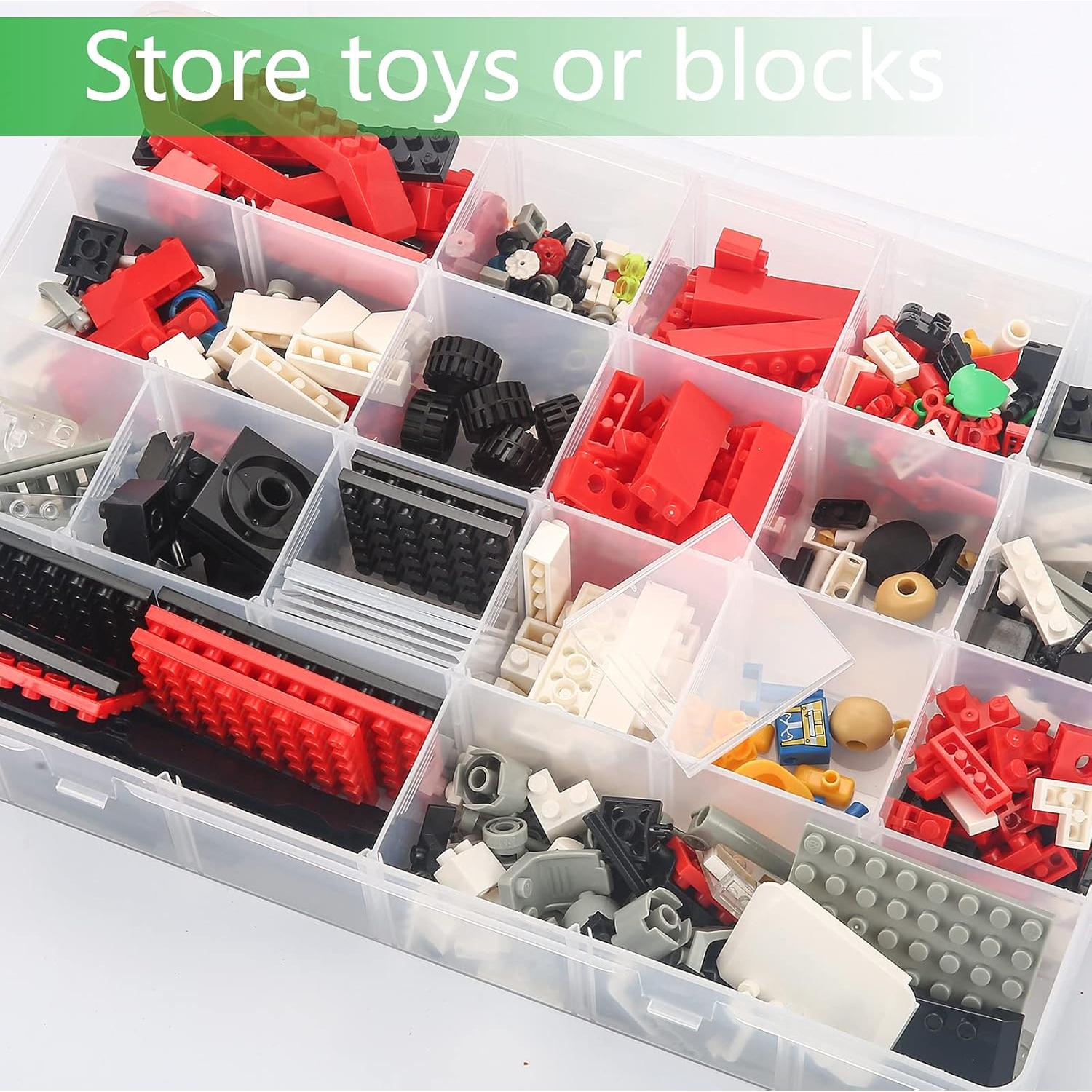 Caja Organizadora Plástica Gbivbe 24 Rejillas 35.6x23.6x6.1 cm