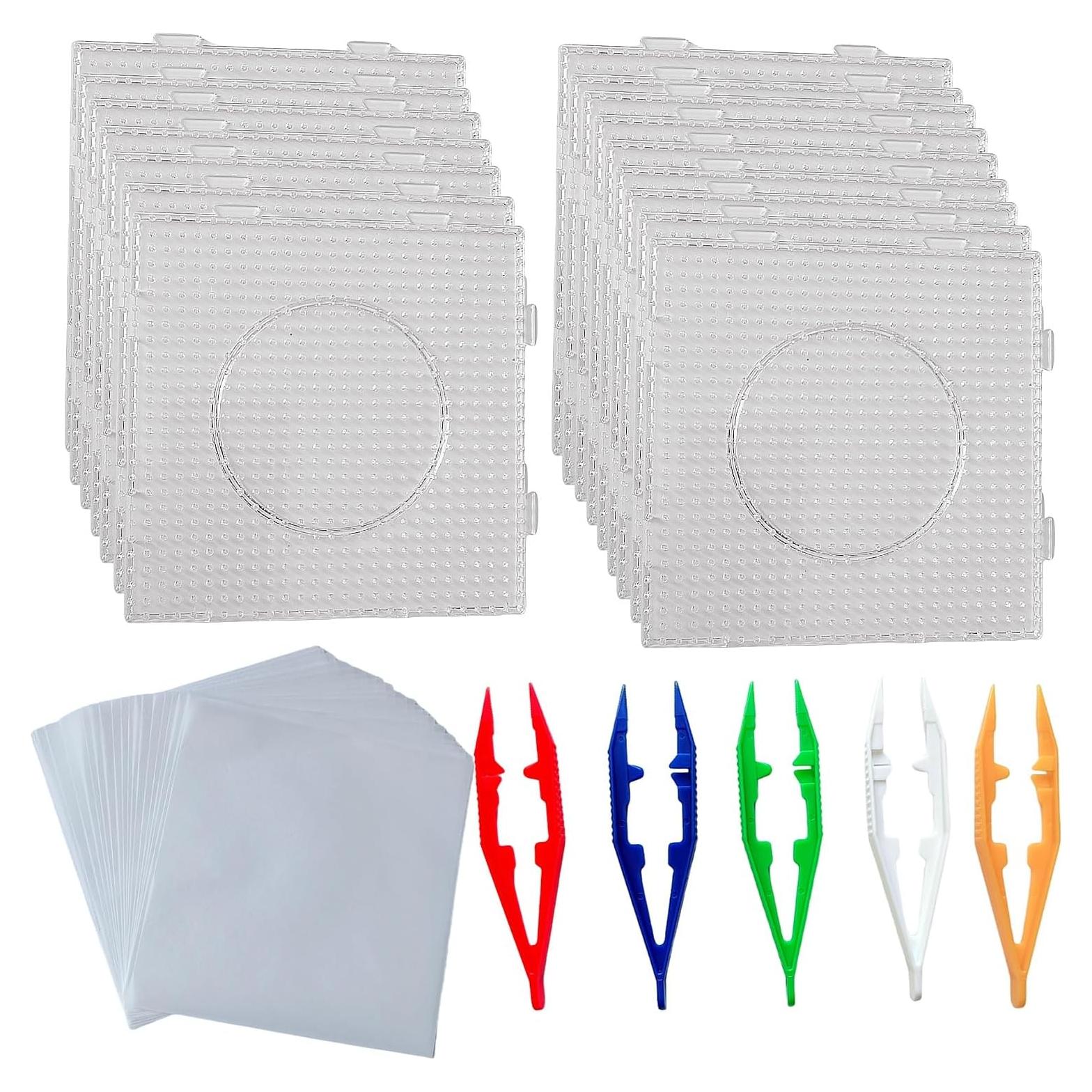 Set de 40 Piezas Tableros de Perlas Fuse WHZAZGW 5 mm