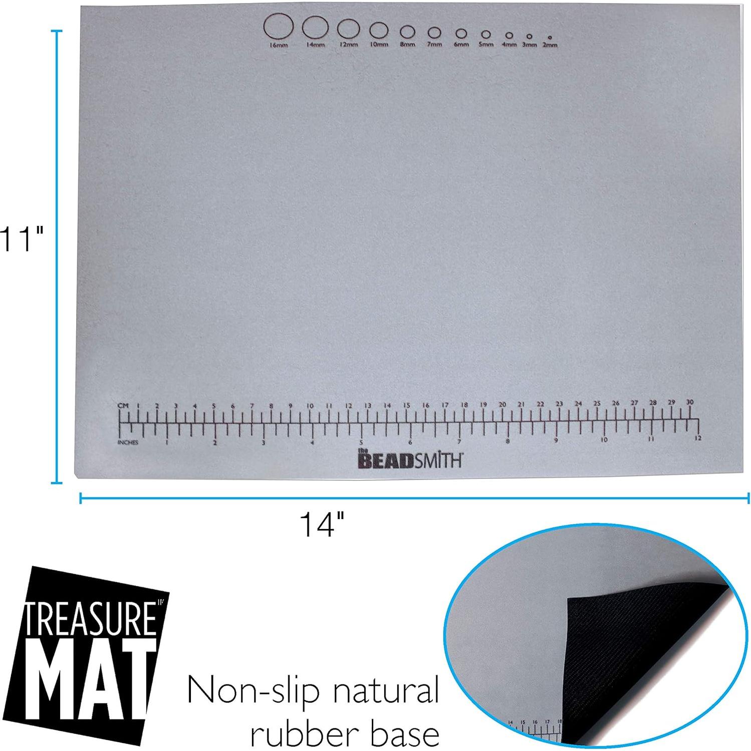 Tapete de Tesoros Beadsmith 28x36 cm Antideslizante Acolchado