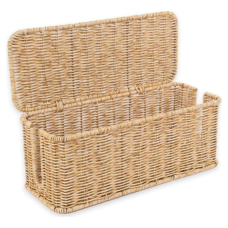 Caja Organizador de Cables Cantalop Natural 33x13x13 cm