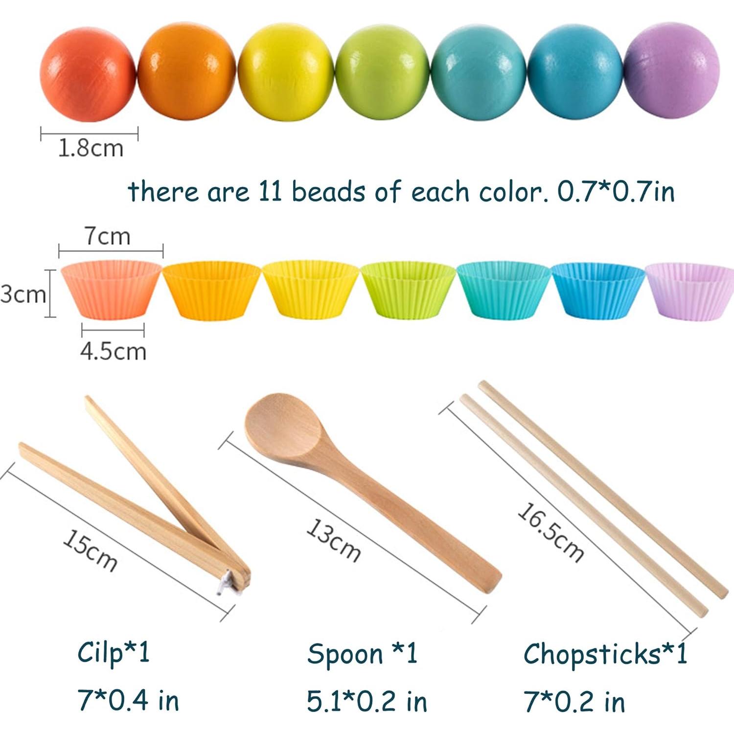 Juego de Mesa Educativo RAINBOW TOYFROG 3 en 1 - Motricidad Fina