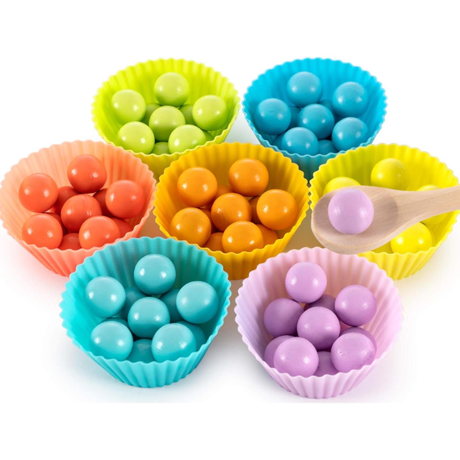 Juego de Mesa Educativo RAINBOW TOYFROG 3 en 1 - Motricidad Fina