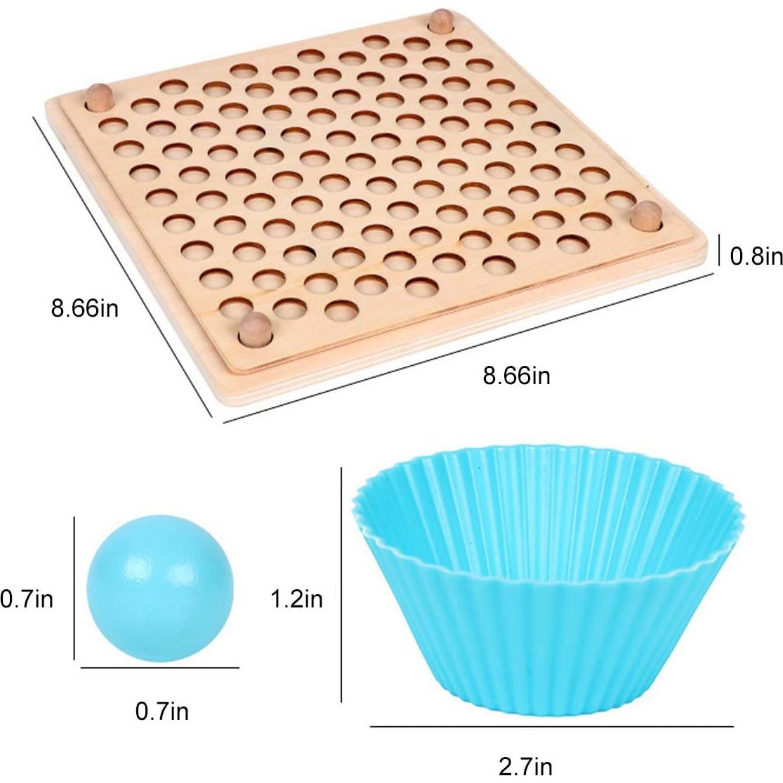 Juego de Mesa Educativo RAINBOW TOYFROG 3 en 1 - Motricidad Fina