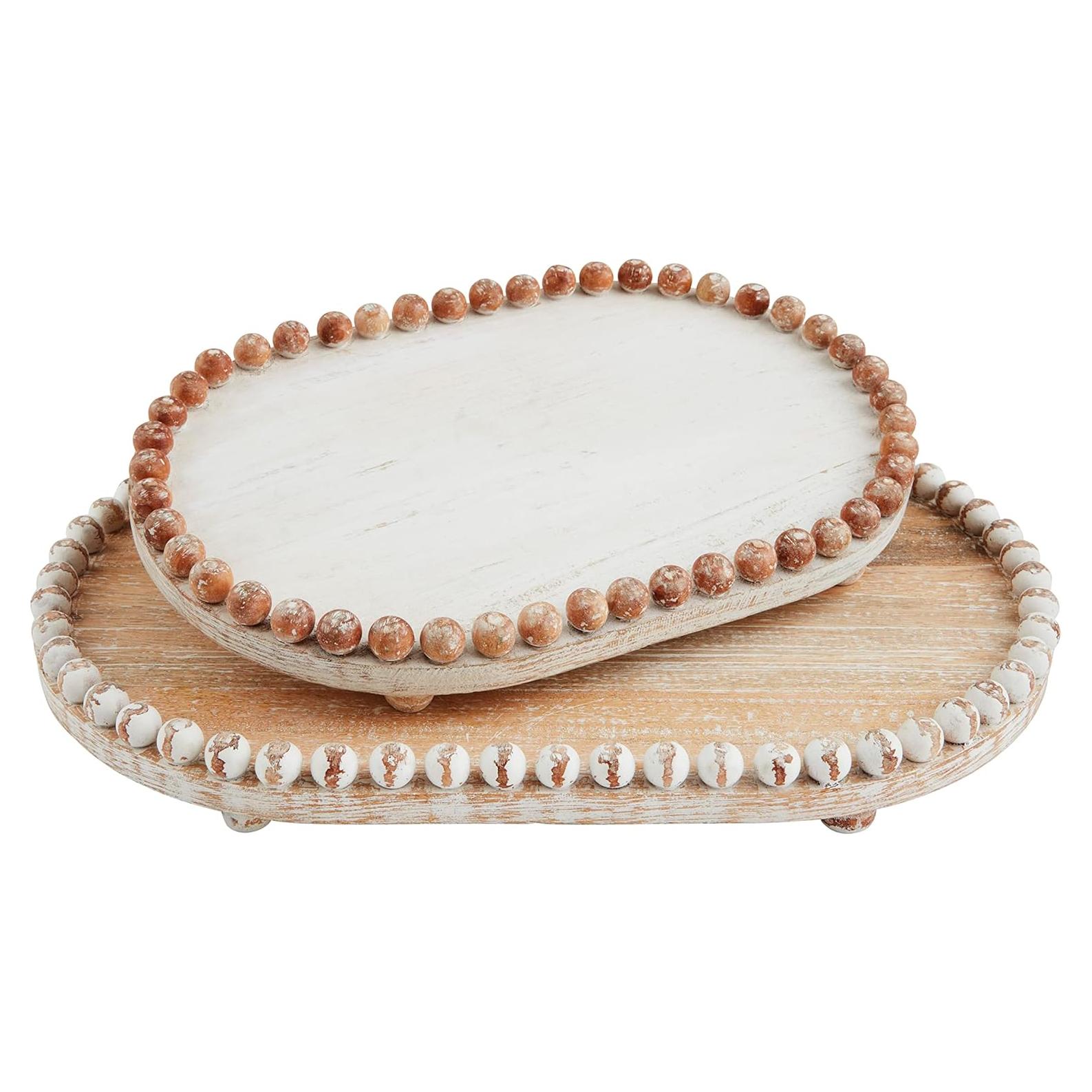 Juego de 2 Tablas de Madera Mud Pie con Bordes Dimensionales