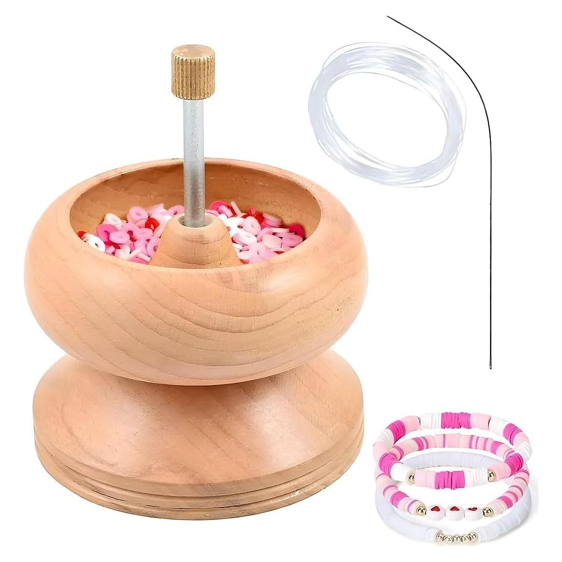 Spinner de cuentas de arcilla SHOP LC con aguja y alambre 3m