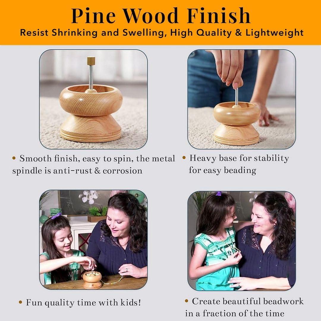 Spinner de cuentas de arcilla SHOP LC con aguja y alambre 3m