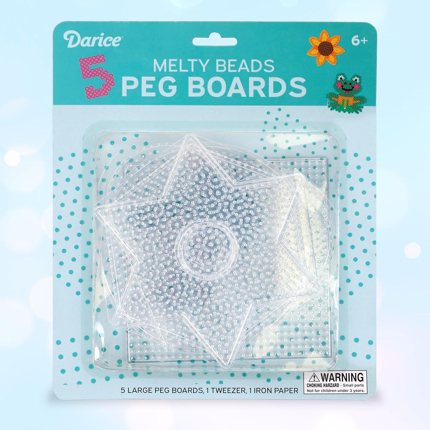 Set de Tableros de Perlas Derretidas Darice 5 Piezas 14.7cm