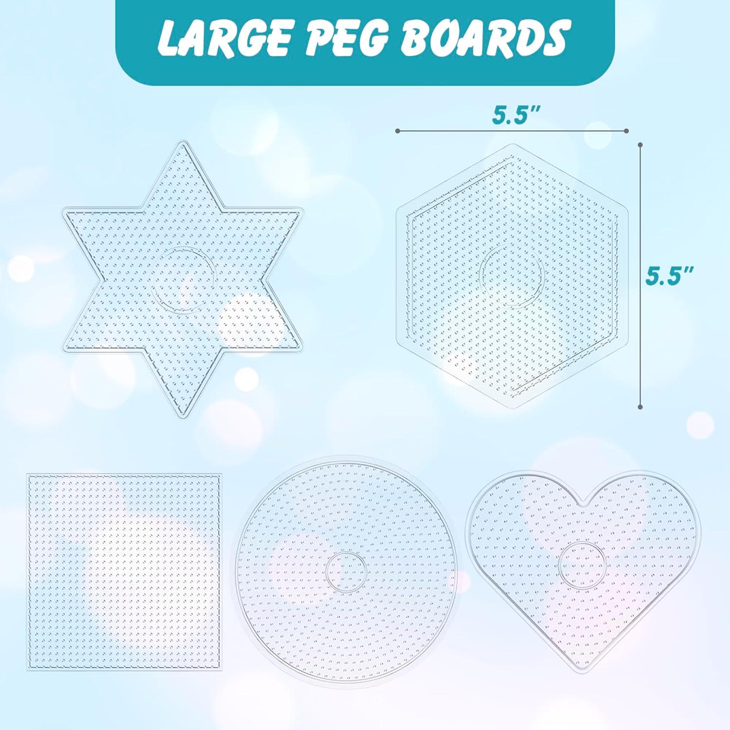 Set de Tableros de Perlas Derretidas Darice 5 Piezas 14.7cm