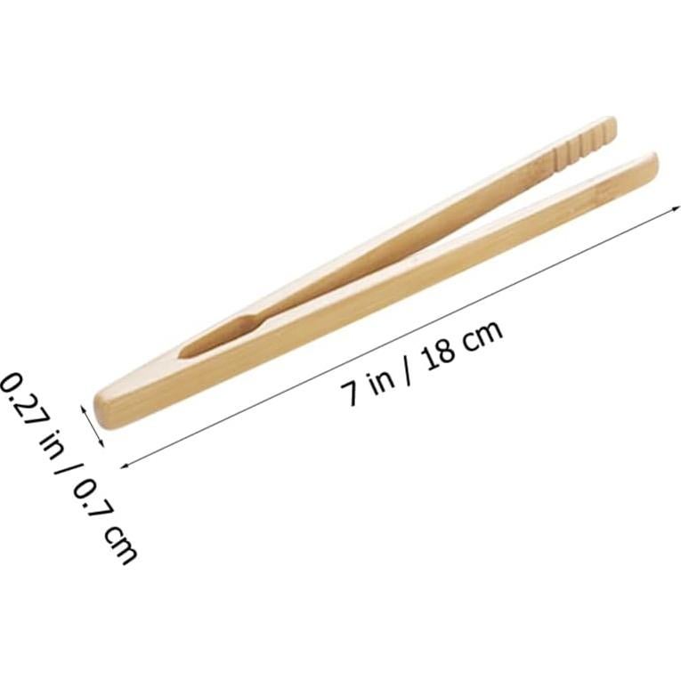 Juego de Clips de Cuenta de Perlas de Madera NUOBESTY 3PCS