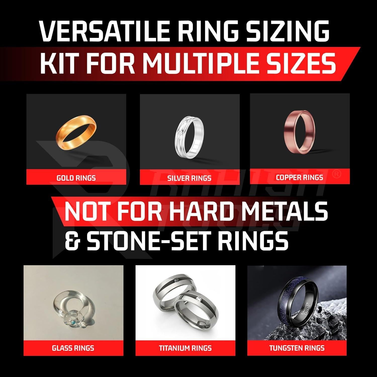 Estirador de Anillos HERRAMIENTAS RAHISH - Acero Inoxidable 16.5 cm