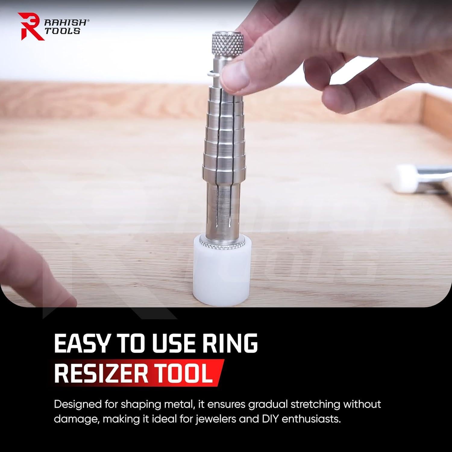 Estirador de Anillos HERRAMIENTAS RAHISH - Acero Inoxidable 16.5 cm