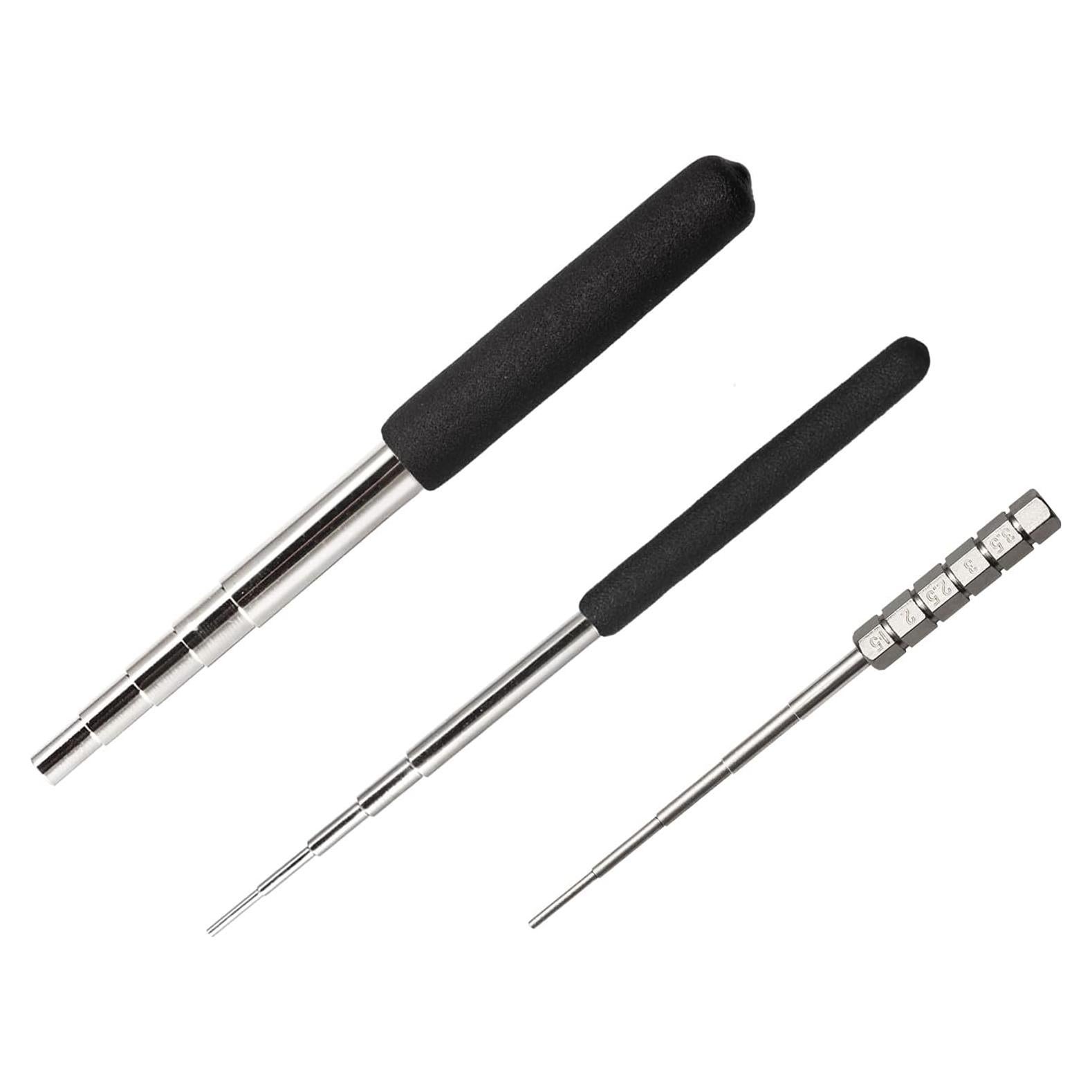 Mandril de Bucles de Alambre SPEEDWOX 3 Pcs Negro 13.97 cm