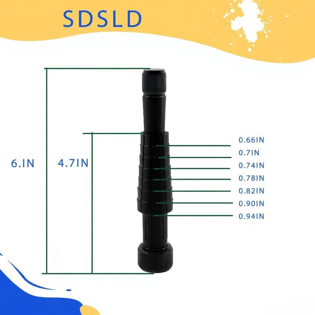 Herramienta Estiradora de Anillos SDSLD Acero Cromado
